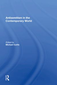 Book Cover for Antisemitism in the Contemporary World by Michael Curtis