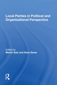 Book Cover for Local Parties in Political and Organizational Perspective by Martin Saiz
