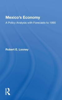 Book Cover for Mexico's Economy by Robert E Looney