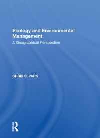 Book Cover for Ecology and Environmental Management by Chris C Park