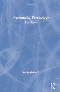Book Cover for Personality Psychology by Stanley Gaines Jr