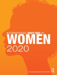 Book Cover for International Who's Who of Women 2020 by Europa Publications