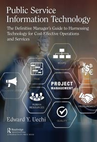 Book Cover for Public Service Information Technology by Edward Uechi