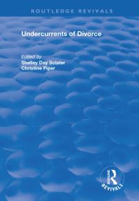 Book Cover for Undercurrents of Divorce by Shelley Day Sclater, Christine Piper