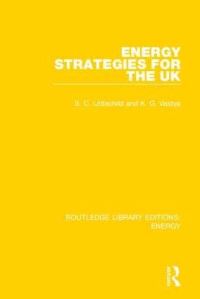 Book Cover for Energy Strategies for the UK by Stephen C Littlechild, K G Vaidya