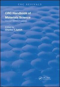 Book Cover for Handbook of Materials Science. Volume 1 General Properties by Charles T Lynch