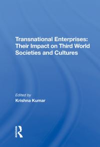 Book Cover for Transnational Enterprises by Krishna Kumar