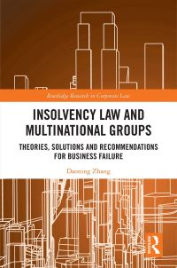Book Cover for Insolvency Law and Multinational Groups by Daoning Zhang