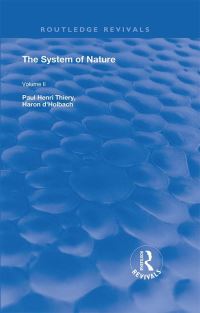 Book Cover for The System of Nature by Paul Henri Thiery