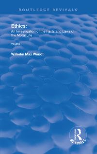 Book Cover for Ethics by Wilhelm Max Wundt