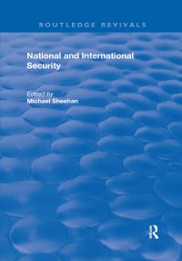 Book Cover for National and International Security by Michael Sheehan