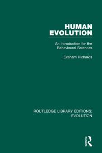 Book Cover for Human Evolution by Graham Richards