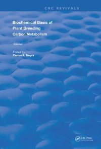 Book Cover for Biochemical Basis of Plant Breeding. Volume I Carbon Metabolism by Carlos A Neyra