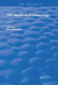 Book Cover for Handbook of Lichenology. Volume 3 by Margalith Galun