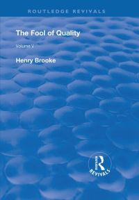 Book Cover for The Fool of Quality. Volume 5 by Henry Brooke