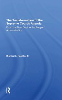 Book Cover for The Transformation Of The Supreme Court's Agenda by Richard Pacelle