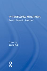 Book Cover for Privatizing Malaysia by Jomo K S