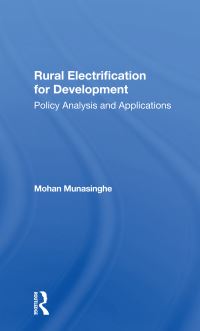 Book Cover for Rural Electrification for Development by Mohan Munasinghe