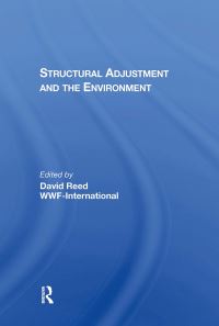 Book Cover for Structural Adjustment And The Environment by David Reed