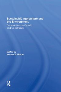 Book Cover for Sustainable Agriculture And The Environment by Vernon W Ruttan