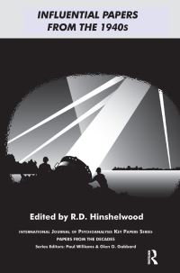 Book Cover for Influential Papers from the 1940S by RD Hinshelwood
