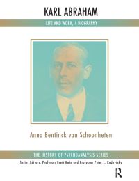 Book Cover for Karl Abraham by Anna Bentinck van Schoonheten