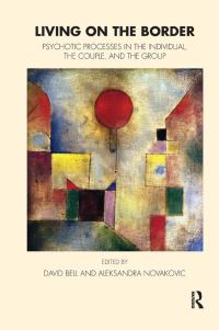 Book Cover for Living on the Border by David Bell, Aleksandra Novakovic