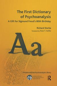 Book Cover for The First Dictionary of Psychoanalysis by Richard Sterba