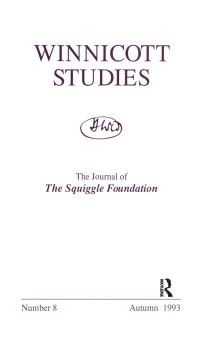 Book Cover for Winnicott Studies. No. 8 by Laurence Spurling, Squiggle Foundation
