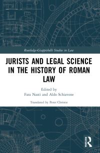 Book Cover for Jurists and Legal Science in the History of Roman Law by Aldo Schiavone, Fara Nasti