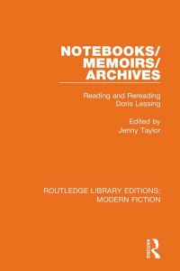 Book Cover for Notebooks/memoirs/archives by Jenny Bourne Taylor