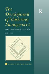 Book Cover for The Development of Marketing Management by Kazuo Usui