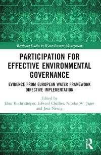 Book Cover for Participation for Effective Environmental Governance by Elisa Kochskämper, Edward Challies, Nicolas W Jager, Jens Newig