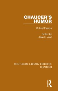 Book Cover for Chaucer's Humor by Jean E Jost