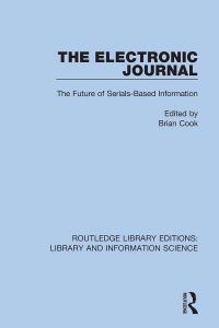 Book Cover for The Electronic Journal by Brian Cook