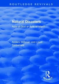 Book Cover for Natural Disasters by Anders Wijkman, Lloyd Timberlake