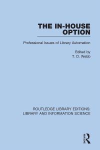 Book Cover for The In-House Option by TD Webb