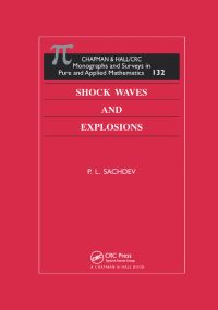 Book Cover for Shock Waves & Explosions by P L Sachdev