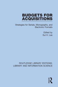 Book Cover for Budgets for Acquisitions by Sul H Lee