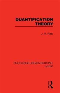 Book Cover for Quantification Theory by J A Faris