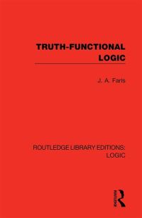 Book Cover for Truth-Functional Logic by J A Faris