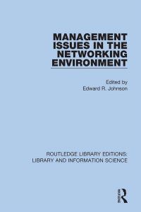 Book Cover for Management Issues in the Networking Environment by Edward R Johnson