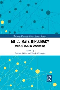 Book Cover for EU Climate Diplomacy by Stephen Minas, Vassilis Ntousas