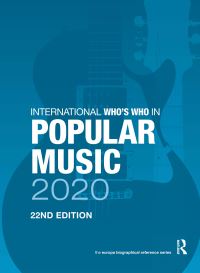 Book Cover for International Who's Who in Popular Music 2020 by Europa Publications