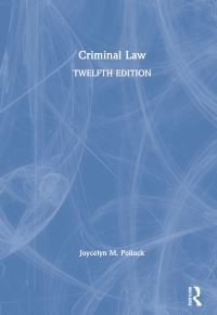 Book Cover for Criminal Law by Joycelyn M Pollock