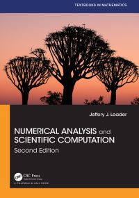 Book Cover for Numerical Analysis and Scientific Computation by Jeffery J. Leader