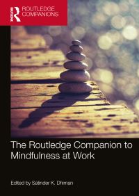 Book Cover for The Routledge Companion to Mindfulness at Work by Satinder Dhiman