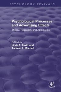 Book Cover for Psychological Processes and Advertising Effects by Linda F Alwitt, Andrew A Mitchell