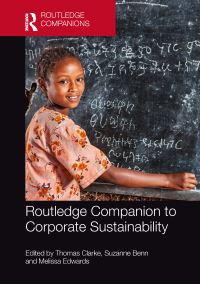 Book Cover for Routledge Companion to Corporate Sustainability by Thomas Clarke, Suzanne Benn, Melissa Edwards