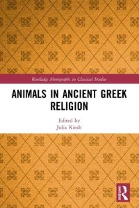 Book Cover for Animals in Ancient Greek Religion by Julia Kindt